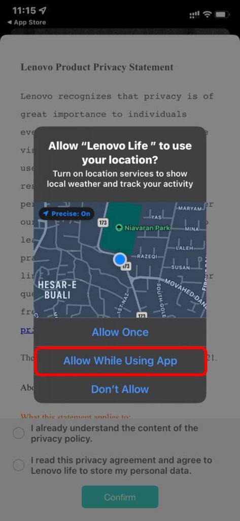 آموزش اتصال ترازو های لنوو به نرم افزار Lenovo Life