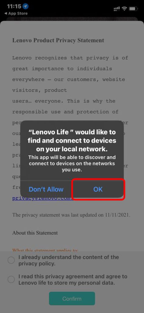 آموزش اتصال ترازو های لنوو به نرم افزار Lenovo Life